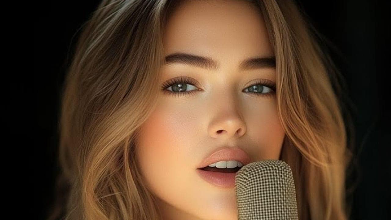 Forever Yours Vol. 1 cover artwork — a singer at a gold microphone in warm light