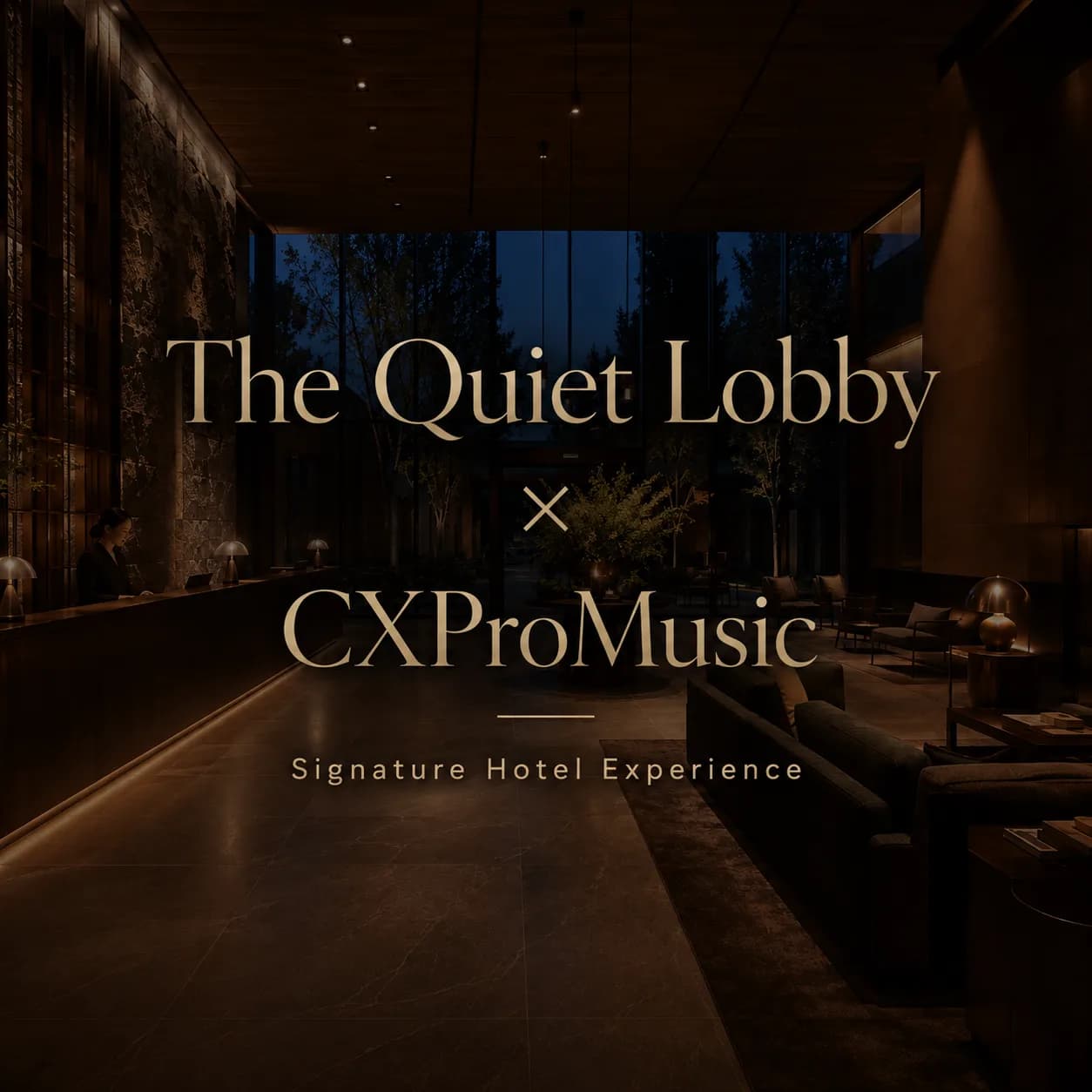 A collaboration announcement for the hotel and CXProMusic.